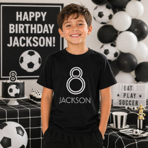Camisa do Oitavo Aniversário dos Meninos