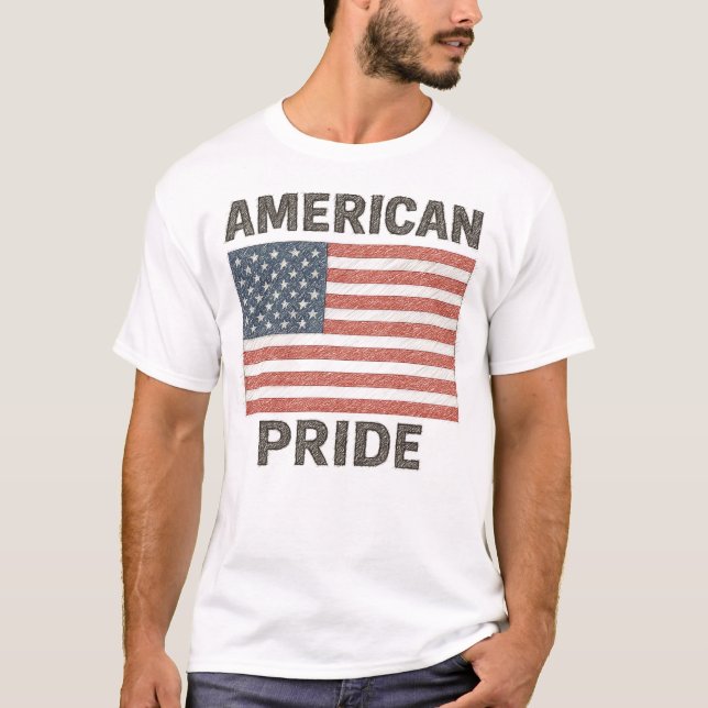 Camisa do Orgulho Americano (Frente)