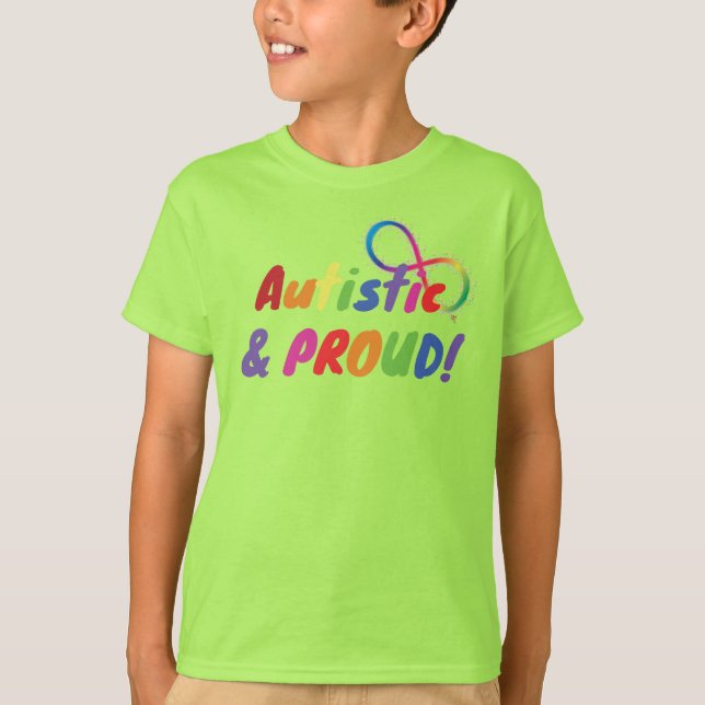 Camisa do Orgulho Autista (Frente)