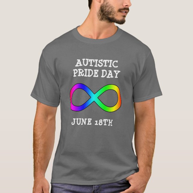 Camisa do Orgulho Autista 18 de junho (Frente)