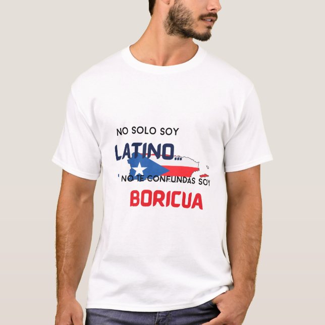 Camisa do Orgulho de Porto Rico (Frente)