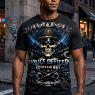 Camisa do Orgulho do Oficial de Polícia