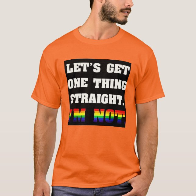 Camisa do orgulho gay (Frente)