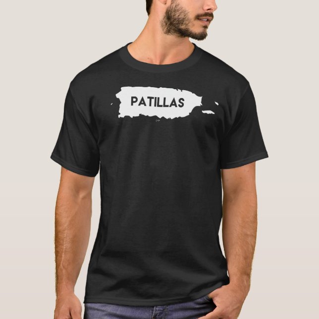 Camisa do Orgulho Jibaro do Patillas Boricua Puert (Frente)