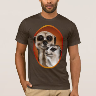 Camisa do Oval dois Meerkat