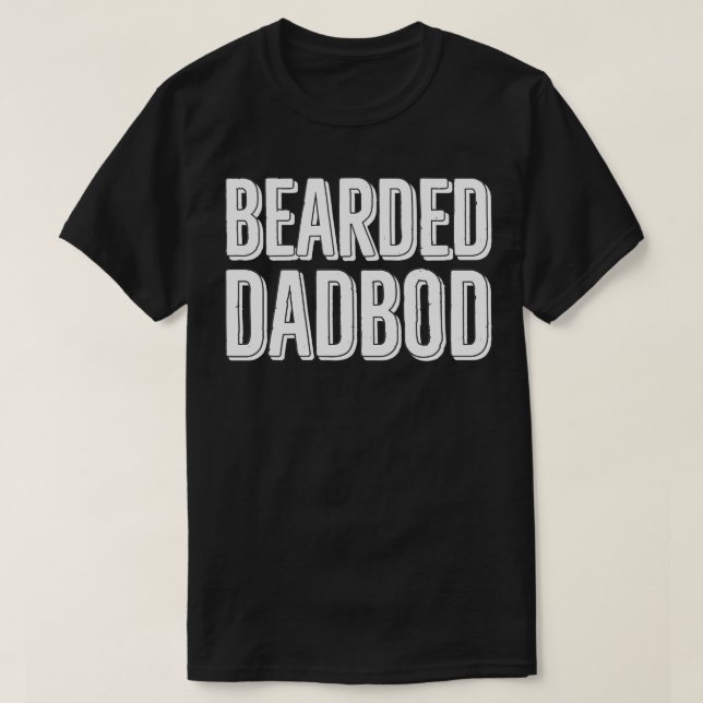 Camisa do Pai com barba (Frente do Design)