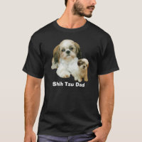 Camisa do pai de Shih Tzu