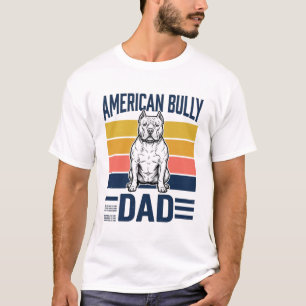 Camisa do Pai do American Bully Vintage Amante de