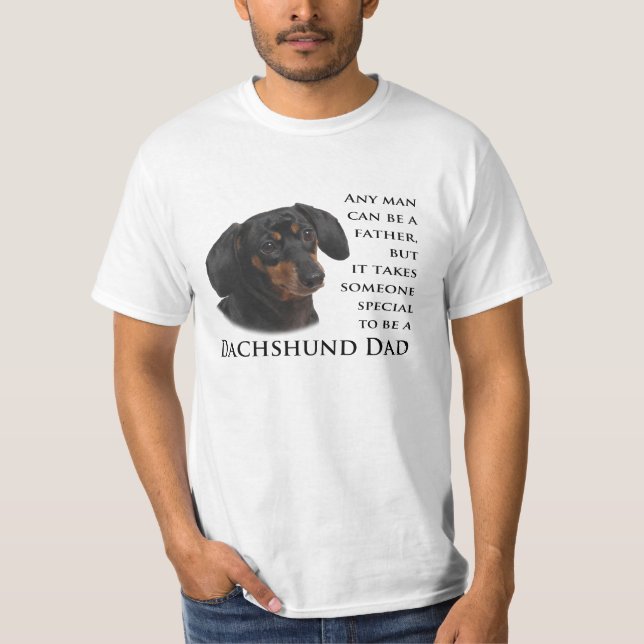Camisa do pai do Dachshund (Frente)