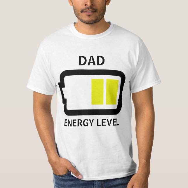 Camisa do pai do nível de energia (Frente)