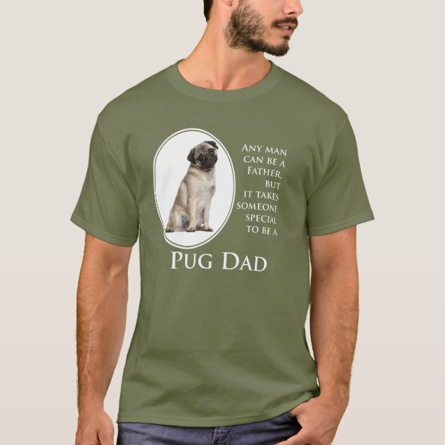 Camisa do pai do Pug (Frente)