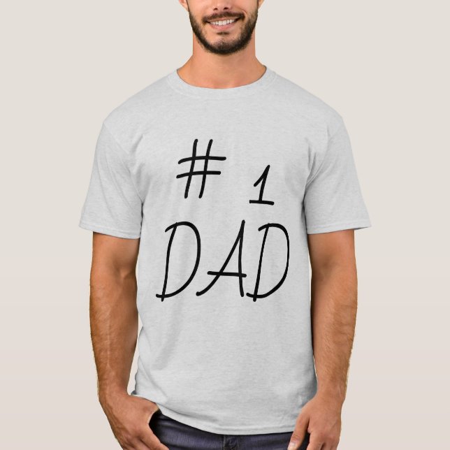 Camisa do Pai nº 1 - Presente Padre Engraçado (Frente)