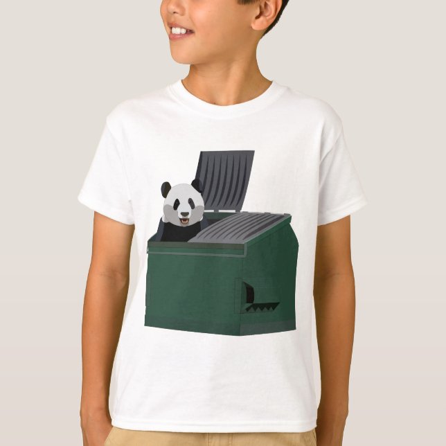 Camisa do Panda Engraçado (Frente)