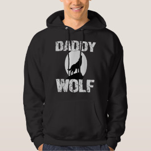 Camisa do Papai Lobo Correspondência Família Tribo