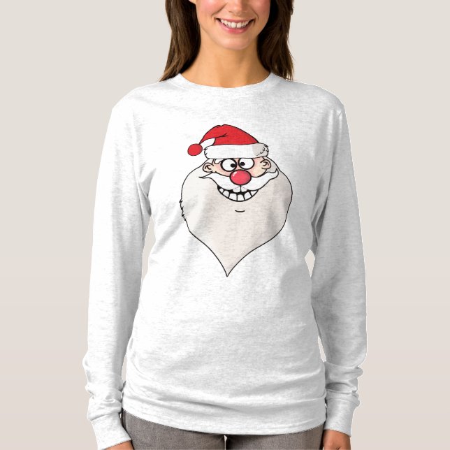 Camisa do Papai Noel, ajustável (Frente)