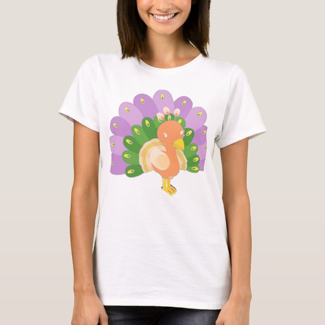 Camisa do Pavão Fofo  (Frente)