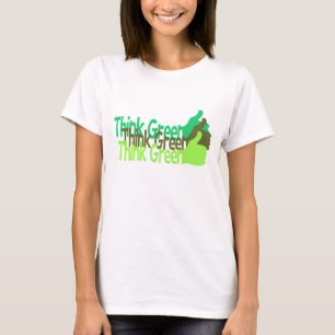 Camisa do pense verde - escolha estilo e cor