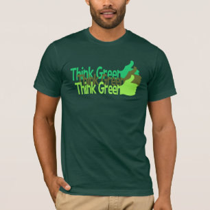 Camisa do pense verde - escolha estilo e cor