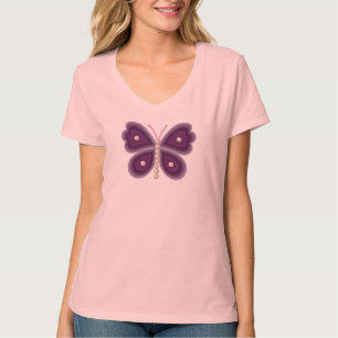 Camisa Do Pescoço Da Borboleta Da Pérola