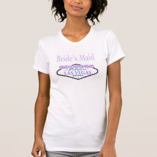 Camisa do pescoço da colher do Lilac de Las Vegas