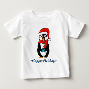 Camisa do pinguim do feriado