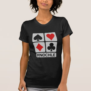 Camisa do Pinochle - escolha o estilo & a cor