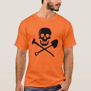 Camisa do pirata da construção