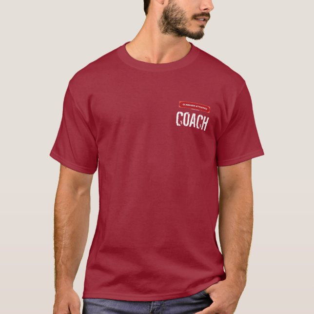 Camisa do Polo do Clabaugh Athpor (Frente)