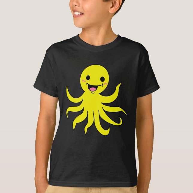 Camisa do Polvo Kid  (Frente)