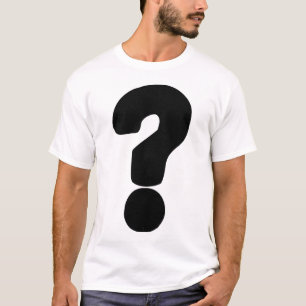 CAMISA DO PONTO DE INTERROGAÇÃO T