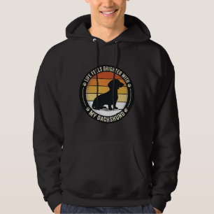 Camisa do Pôr do Sol Dachshund Design Vintage Aman