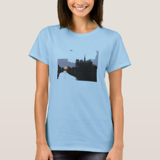 Camisa do por do sol de Notre Dame