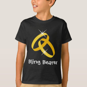Camisa do portador do anel para crianças