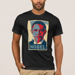 Camisa do prêmio de paz de Nobel T do pop art de