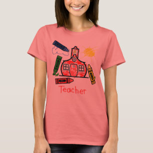 Camisa do professor T - escola e pastéis
