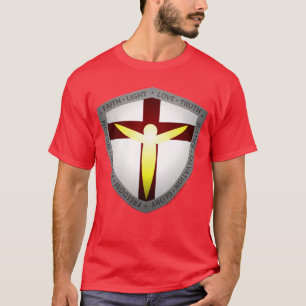 Camisa do protetor do cristo