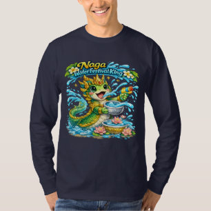 Camisa do Rei do Festival das Águas Naga Pi Mai La