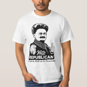 Camisa do republicano do voto de Trotsky