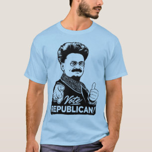 Camisa do republicano do voto de Trotsky