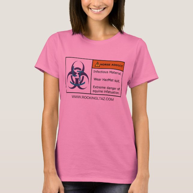 Camisa do RLTR HazMat das mulheres (Frente)
