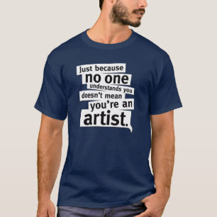 Camisa do sarcasmo do Pseudo-Artista