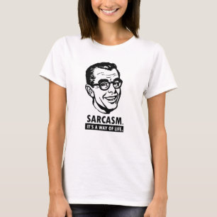Camisa do sarcasmo - personalizada