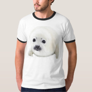 Camisa do selo de bebê