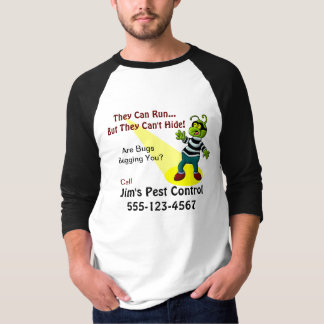 Camisa do serviço de controlo de pragas