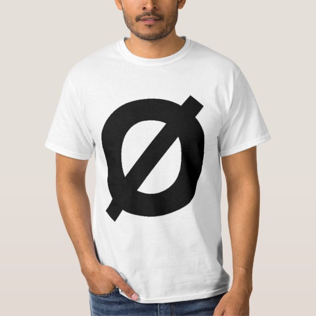 Camisa do símbolo de Neutrois (Frente)