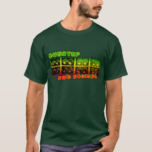 Camisa do sistema de som da REGGAE DUBSTEP do DUB