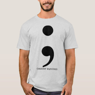 Camisa do sobrevivente do cancro do cólon da