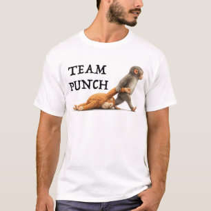 Camisa do Soco de Macaco Bebê