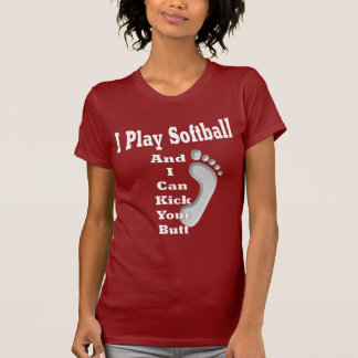 Camisa do softball T - softball do jogo de I…