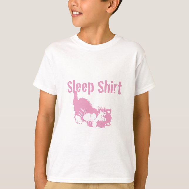 Camisa do Sono a Rosa (Frente)